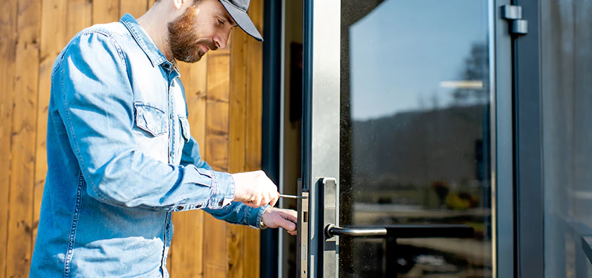 Frameless Glass Storefront Door Locks Replacement in Escalon, CA