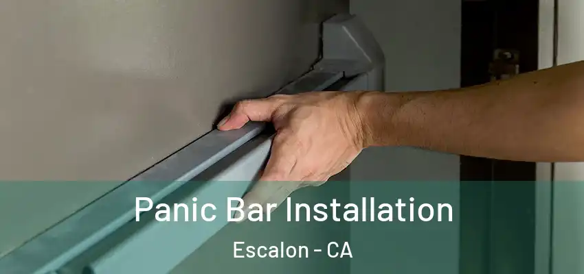  Panic Bar Installation Escalon - CA