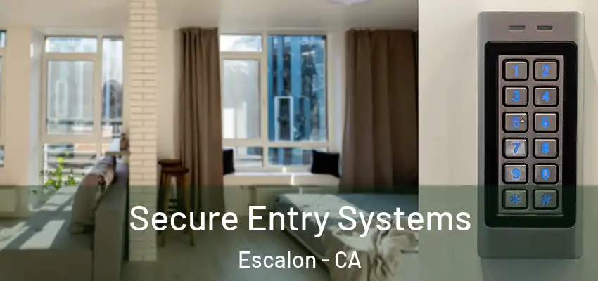  Secure Entry Systems Escalon - CA
